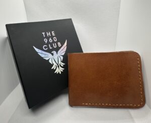 Handmade Cowhide Leather Wallet (Light Brown)