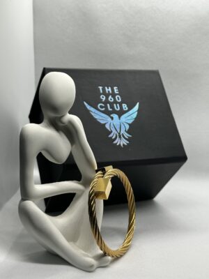 Golden Cable Bracelet