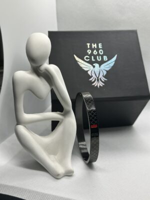 Imperial Black Cuff Bangle