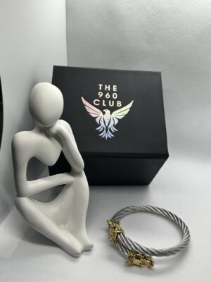 Dragon HeadCuff Bracelet (Golden and Silver Mix)