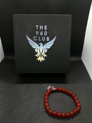 Red Agate Beads Bracelet