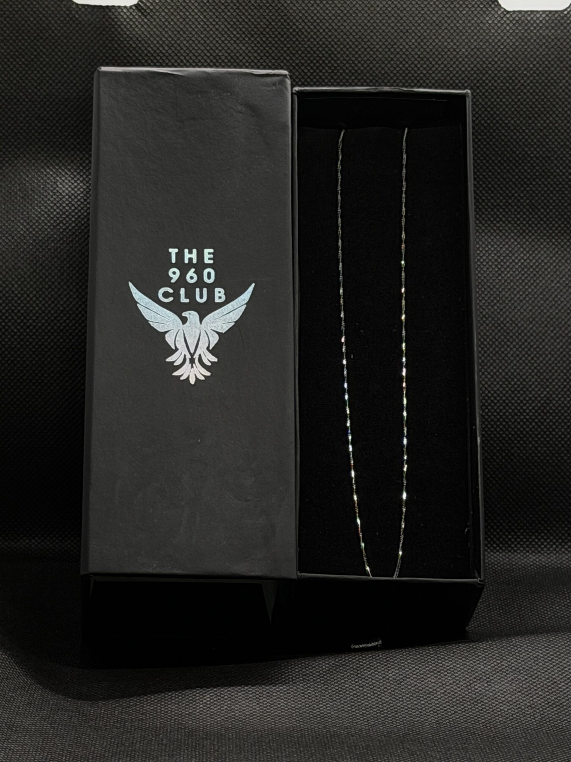 Men's silver slim chain